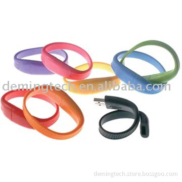 Silicon Bracelet USB Flash Disk